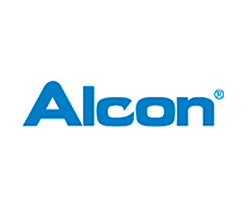Parceiro logomarca Alcon.